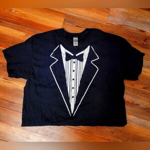 NWOT Funny / Gag Tuxedo Shirt